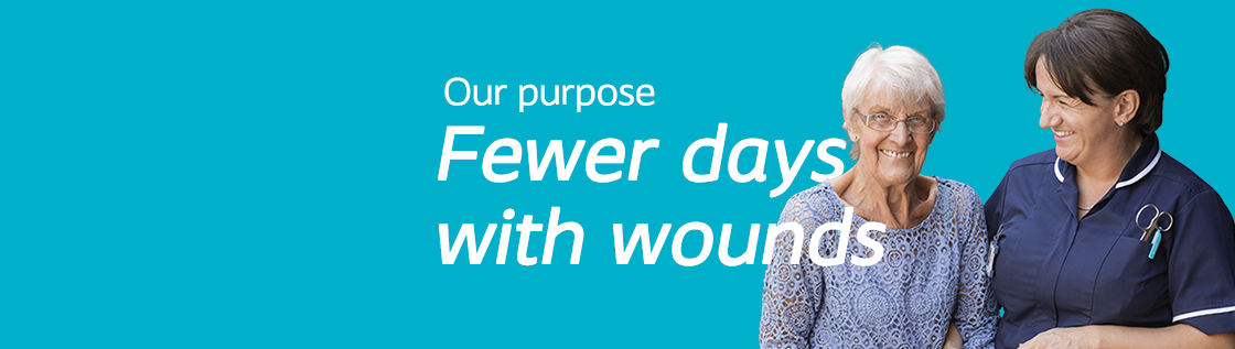 Our Purpose - Fewer days with wounds